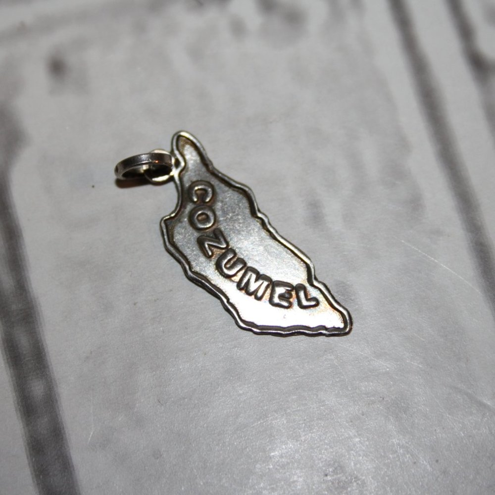 Cozumel Silver-Tone Charm Pendant